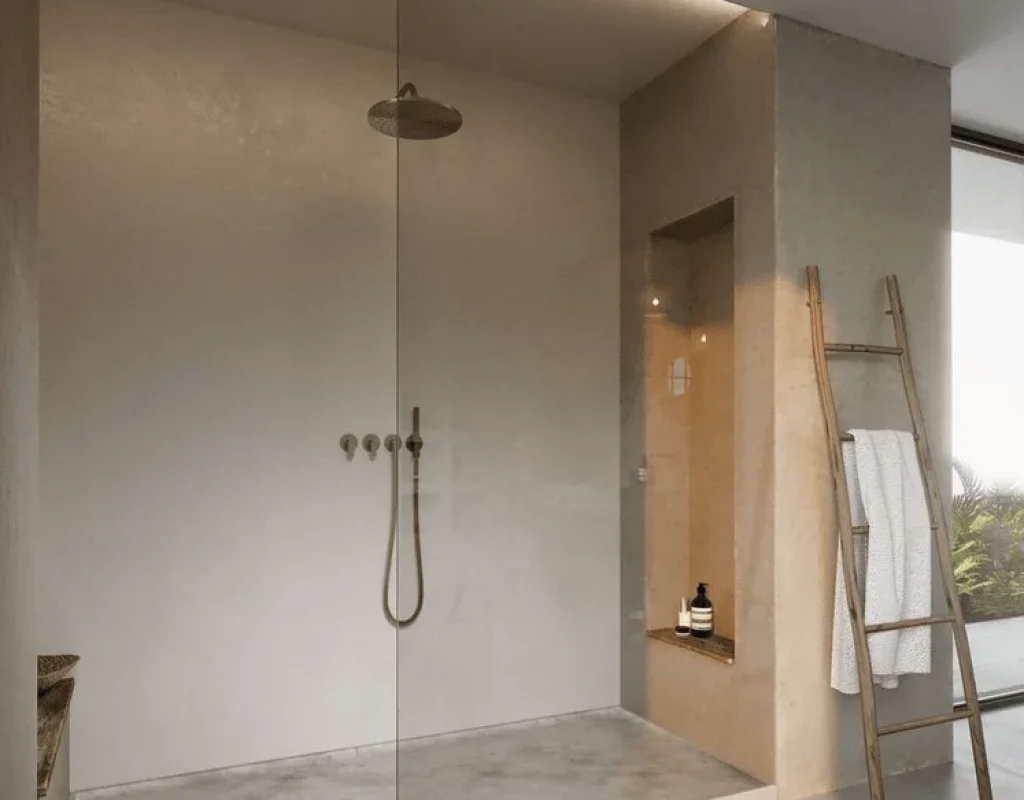 Bathroom remodeling contractor working in Lake Bluff, IL home project