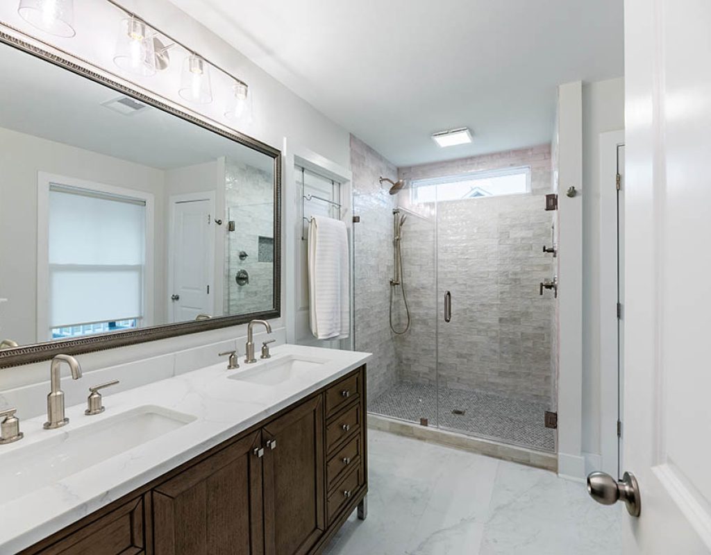 image2221 ACS Bathroom Remodeling expert renovating elegant bathroom in Batavia, IL