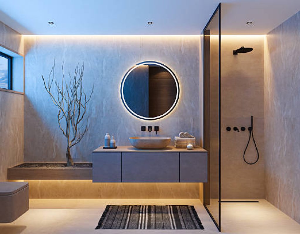 ACS Bathroom Remodeling professionals replacing old showers with reliable modern designs.